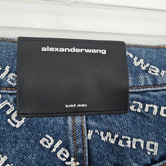 ALEXANDER WANG - Logo'd Jeans - Picture 6 of 16